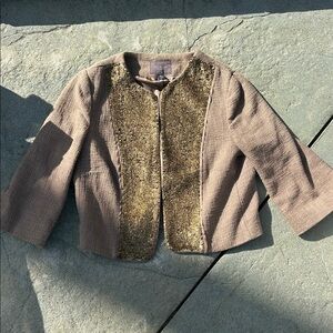 Gold and Brown Jacket